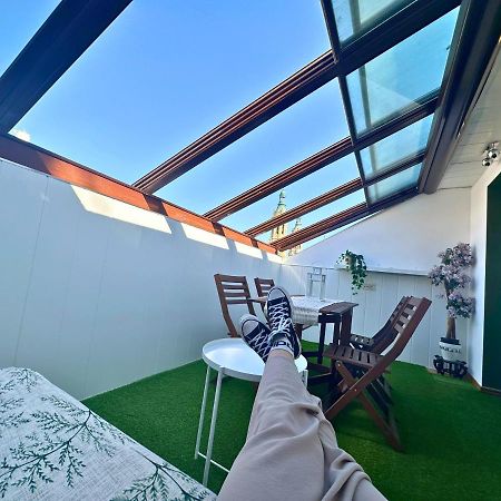 Dos Torres Atico - Solarium Privado En Calle Alfonso I Saragoça Exterior foto